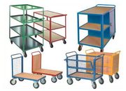 Trolleys,  Racks,  compressor tanks,  belt guards