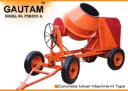concrete mixer machine 10/7 cft