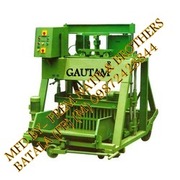 concrete block making machine