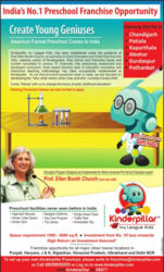 Opportunity to open a Preschool in your City