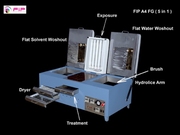 FLEXO LABEL AND LETTERPRESS PHOTO POLYMER PLATE MAKING MACHINE