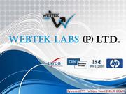 Software Testing Course From Web Tek Labs