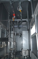 Mobile modular slaughterhouse (cattle,  pigs,  sheep,  poultry)