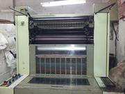 ADAST DOMINANT 725CP,  1997 MODEL 2/COLOR OFFSET PRINTING MACHINE