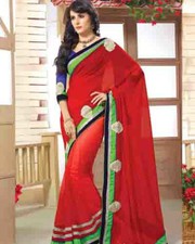 latest designer party wear saree-fabiyana