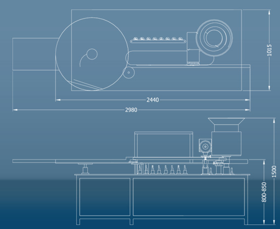 Liquid Filling Machine - LIQFILL-200IR MOTION