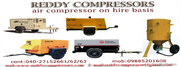 Air Compressor Hire,  Lease  and Rental Services In Hyderabad