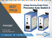 Minilec Autoswitch 4 Panel Wall Mounted Voltage Sensing Single Phasing