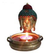 Serene Buddha with Urli