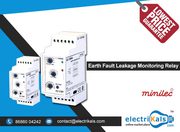 Minilec S2 CMR 4 DIN Rail Mounted Earth Fault Leakage Monitoring Relay
