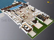 3D Floor Plan Design,  Interactive 3D isometric Studio.