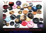 Buffalo Horn Button Blanks