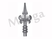 Wrought Iron Safety Railheads,  Cast Iron Railheads