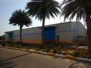 Industrial roofing shed and solution in chennai | Warehouse roofing