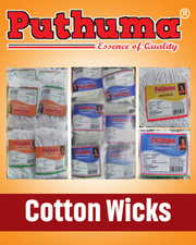 Invite Distributors for PUTHUMA Brand Cotton Wicks for Diya