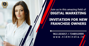 Digital marketing Franchise  with NIDM INDIA