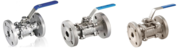 Three Piece Design Ball Valves 