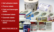 ProLabels- Manufacturer of Embossed labels Rajasthan | Gujrat | Jaipur