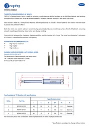 Tungsten Carbide Coil Winding Nozzle