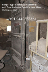 HANGER TYPE SHOT BLASTING MACHINE FOR SALE USED