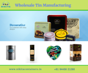 Tin plate packaging | Printed Tin Containers Suppliers,  Manufacturers 