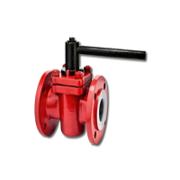 PTFE Lined Plug Valves & Teflon Lined Valves Manufacturer in India