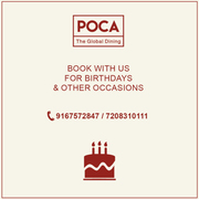 Best Vegetarian Restaurant in Vadodara - POCA The Global Dining