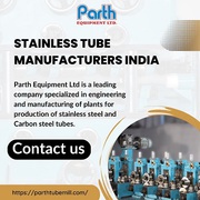 Stainless Tube Manufacturers India - Parth Equipment