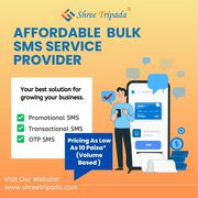 Affordable Bulk SMS Service Provider in India - Shree Tripada