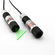 Glass Coated Lens Aligned Tool of 532nm Green Laser Line Generator