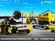 Autocracy Machinery Suppliers inTrenchers, Stackers & more in India.