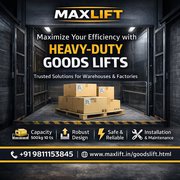 Goods Lift Manufacturers in Delhi NCR | Max Elevator