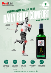 BestLin Ayurvedic Liniment Oil for Joint & Body Massage
